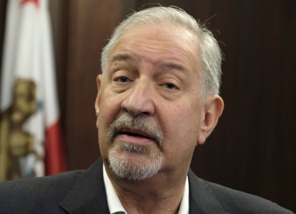Attorney Mark Geragos talking to the media during a news conference