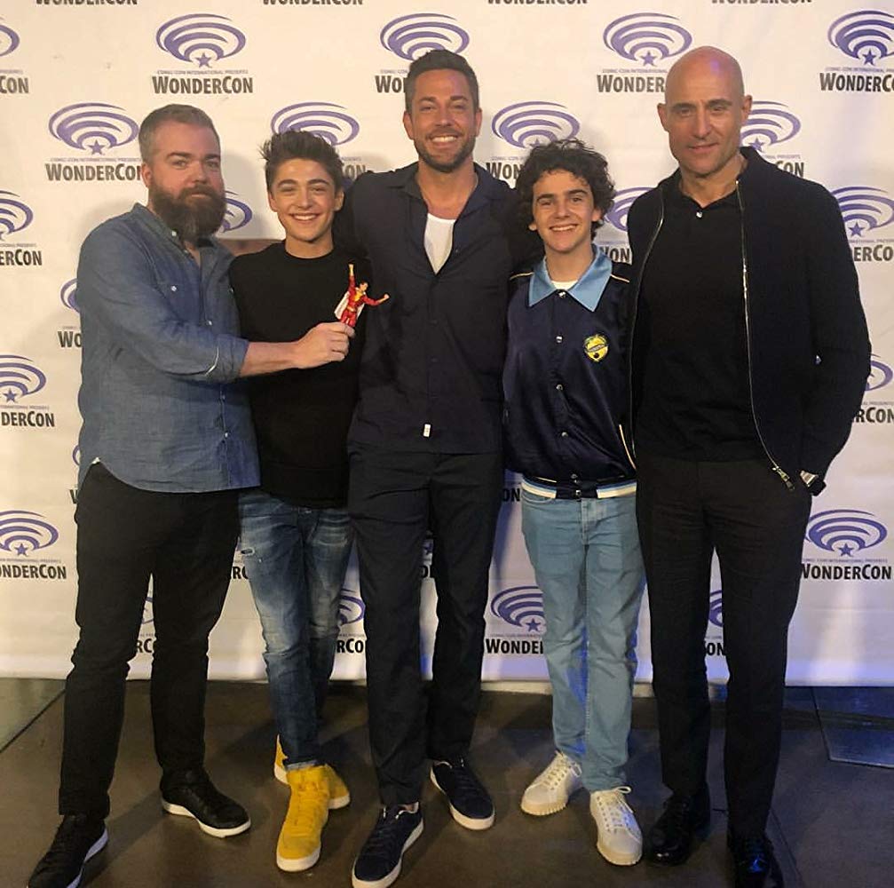 Five actors from "Shazam!"