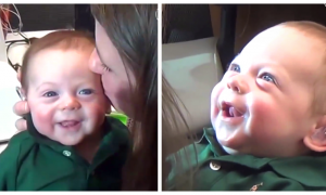 Baby Hears For the First Time and His Reaction Makes Him Instantly Go Viral
