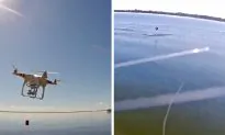 This Guy Went Fishing With a Drone, and It WORKED