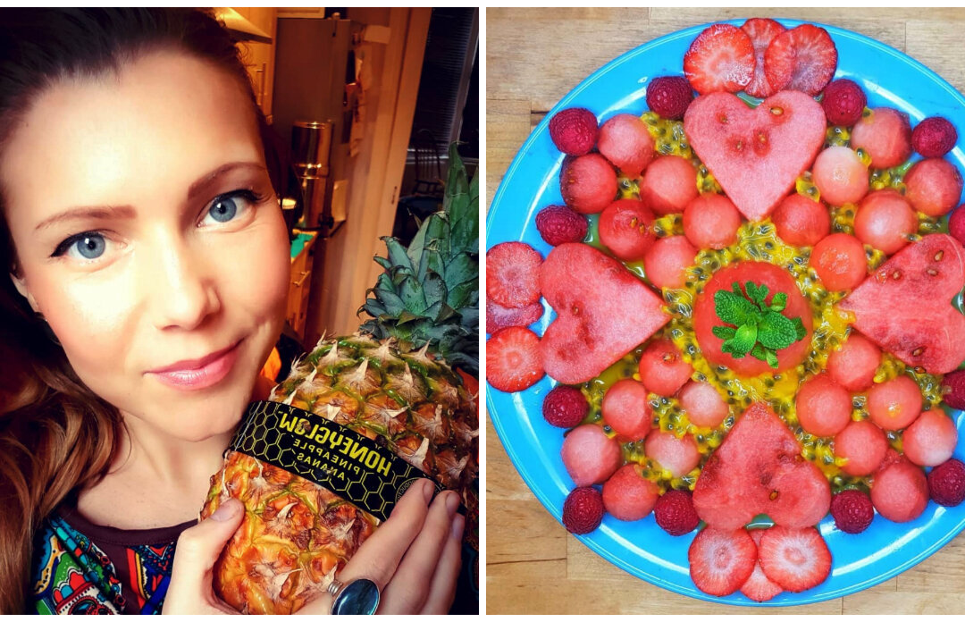 Polina Petruk, Feb. 18, 2019; a fruit platter prepared to celebrate Valentine's Day on Feb. 14, 2019. (Courtesy of Polina Petruk)
