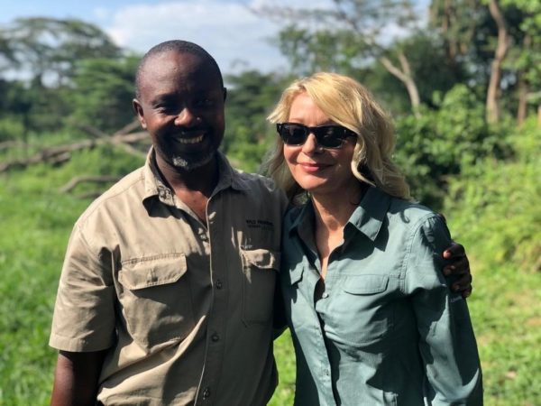 Kim Endicott and her tour guide