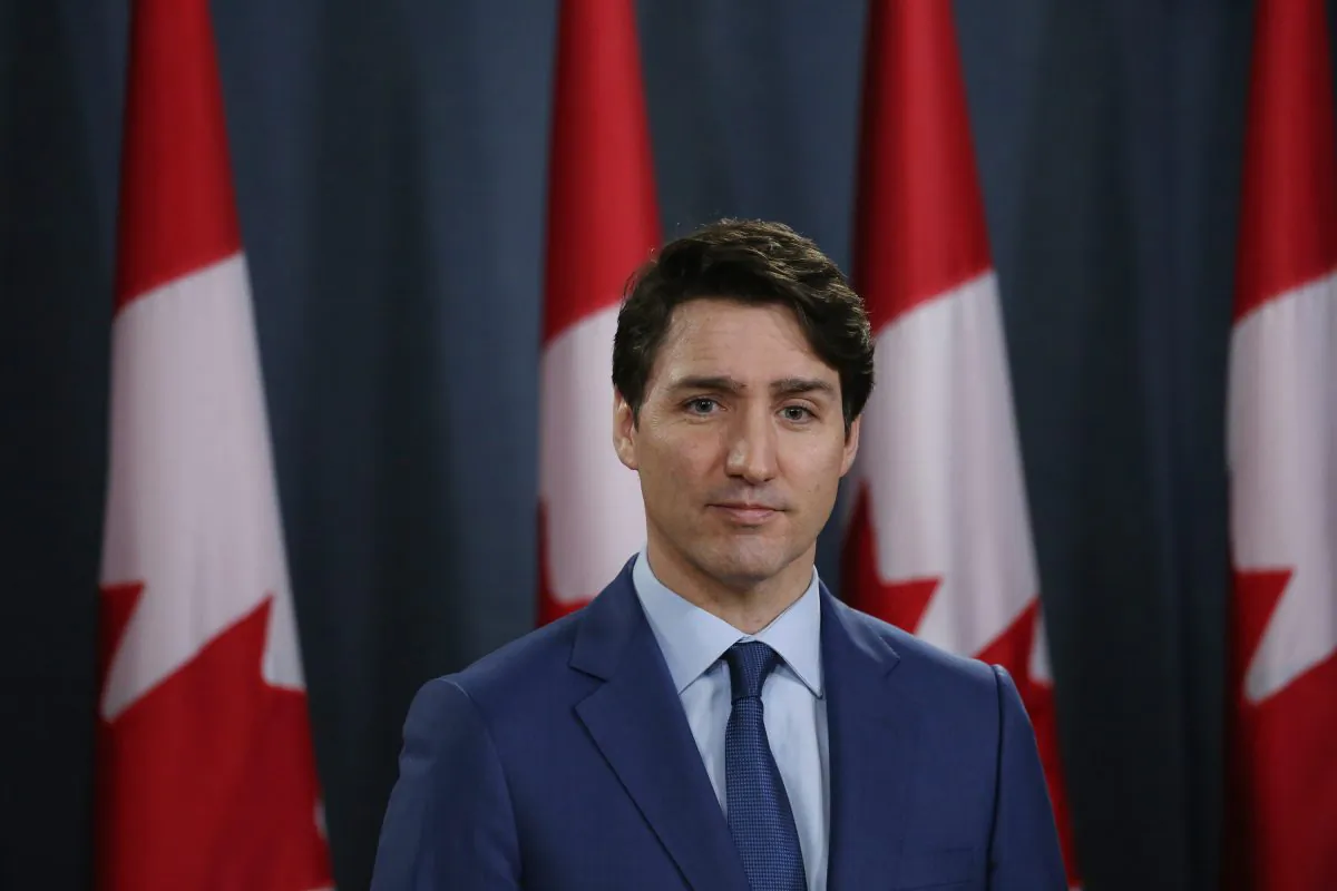 Canada's Prime Minister Justin Trudeau attends a news conference on March 7, 2019 in Ottawa, Canada. (Dave Chan/Getty Images)