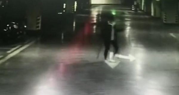 Girl smashes cars