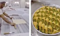 The Making of Turkish Baklava Is Exotic and Satisfying