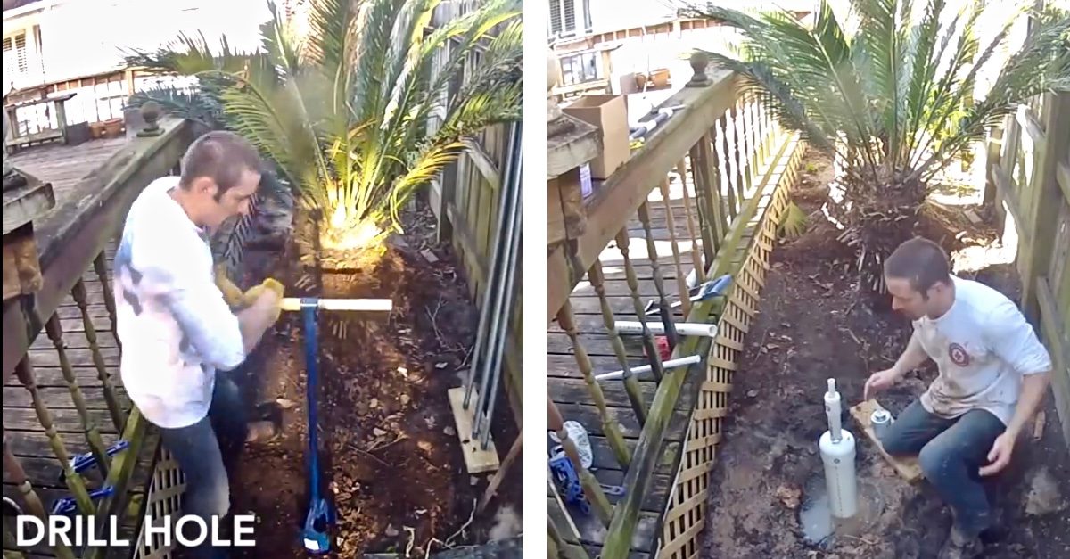 Secure the Water Supply Drilling Your Own Well, All Done by Hand