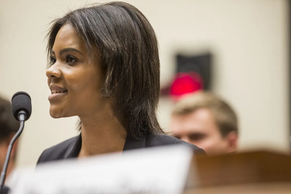 Candace Owens of Turning Point USA testifies during a House Judiciary Committee hearing discussing hate crimes and the rise of white nationalism on Capitol Hill on April 9, 2019 in Washington, DC. Zach Gibson/Getty Images