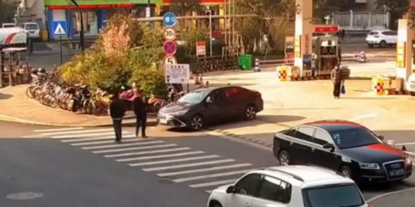 Gas station incident