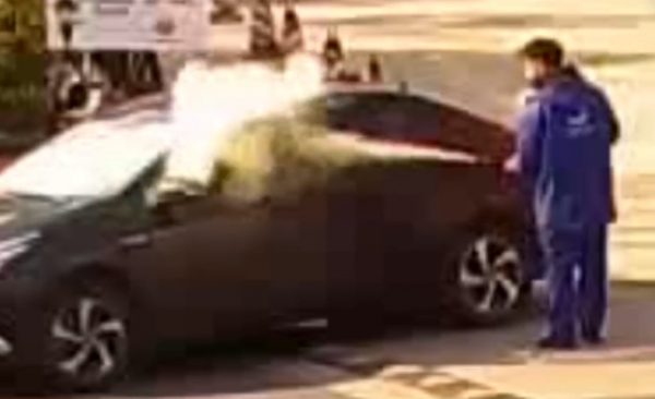 Gas station incident