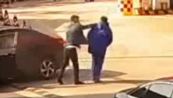 Gas station incident