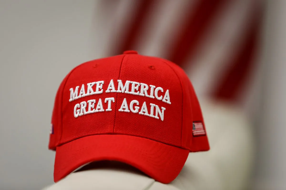 A Make America Great Again (MAGA) hat, on Jan. 22, 2019. (Samira Bouaou/The Epoch Times)