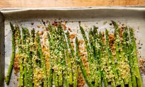 A Crispy, Cheesy Upgrade for Roasted Asparagus