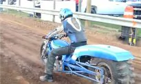 When You Combine a Motorbike With a Tractor, You Get a BRUTAL Monsterbike