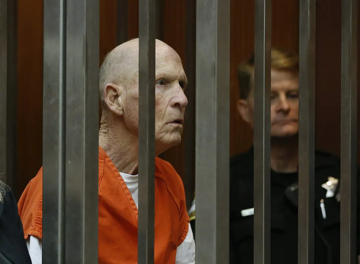 Joseph DeAngelo, suspected of being the Golden State Killer, appears in Sacramento County Superior Court as prosectors announce they will seek the death penalty if he is convicted in his case, in Sacramento, Calif., on April 10, 2019. (Rich Pedroncelli/AP Photo)