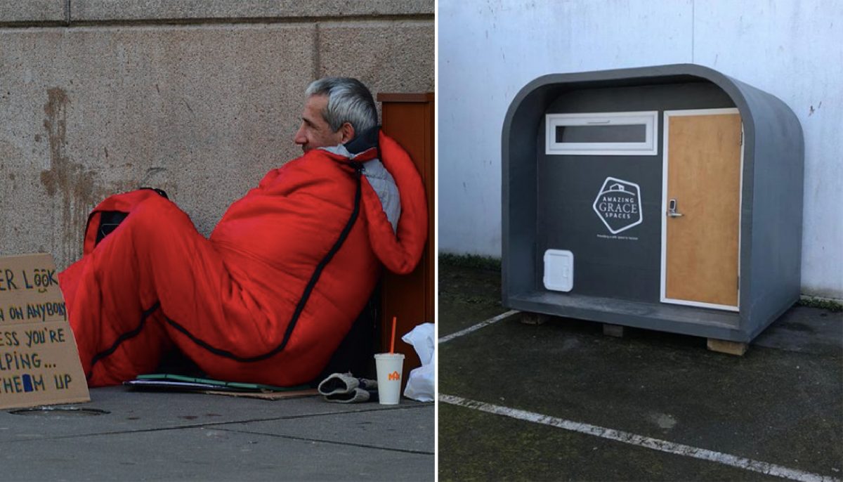 Homeless No More! Charity Introduces Sleeping Pods to Provide Shelter