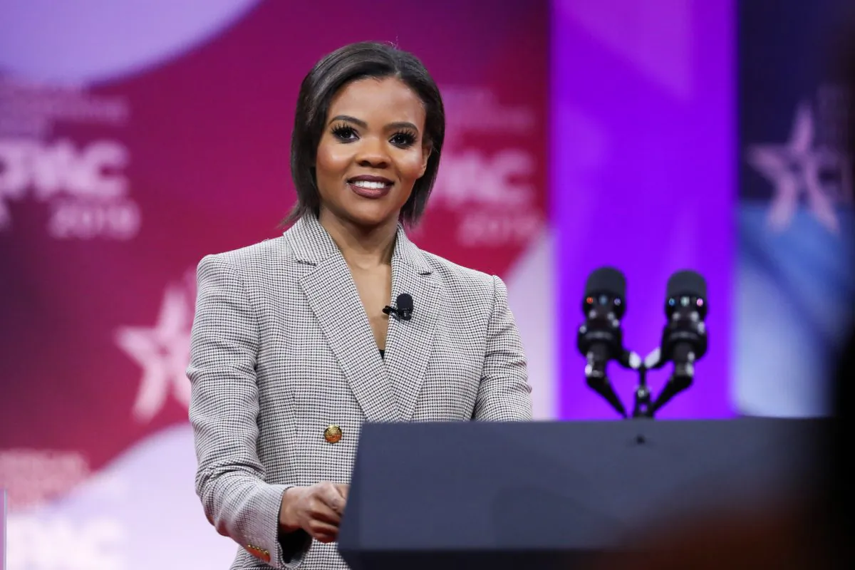 Candace Owens from Turning Point USA at the CPAC convention in National Harbor, Md., on March 1, 2019. (Samira Bouaou/The Epoch Times)