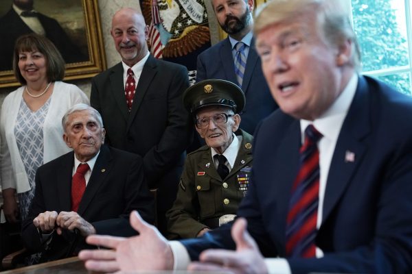 Trump World-War-II-veterans