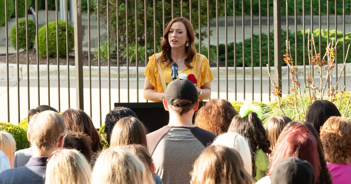 Actress Ashley Bratcher plays former Planned Parenthood clinic director Abby Johnson who becomes an anti-abortion activist in the 2019 drama movie, "Unplanned." (Courtesy of Unplanned)