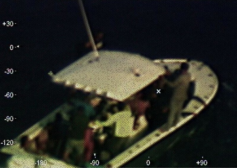 US coast guard rescue vessel