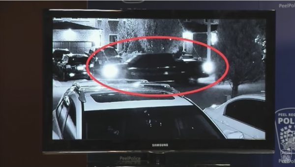 vehicle driven by suspect