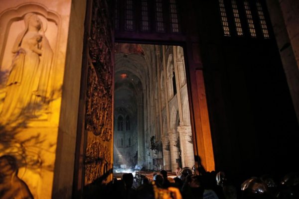 inside of Notre Dame