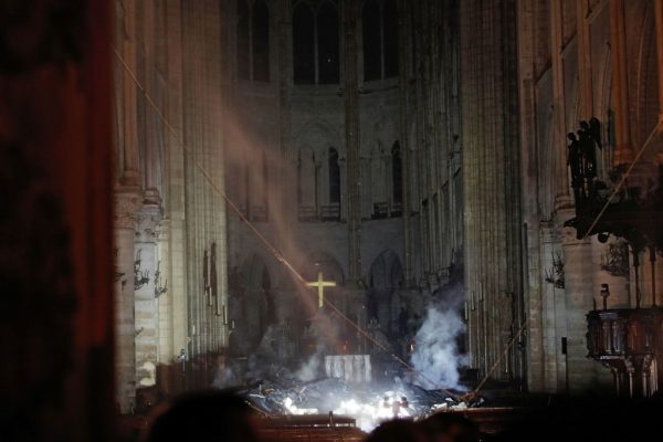 altar in notre dame