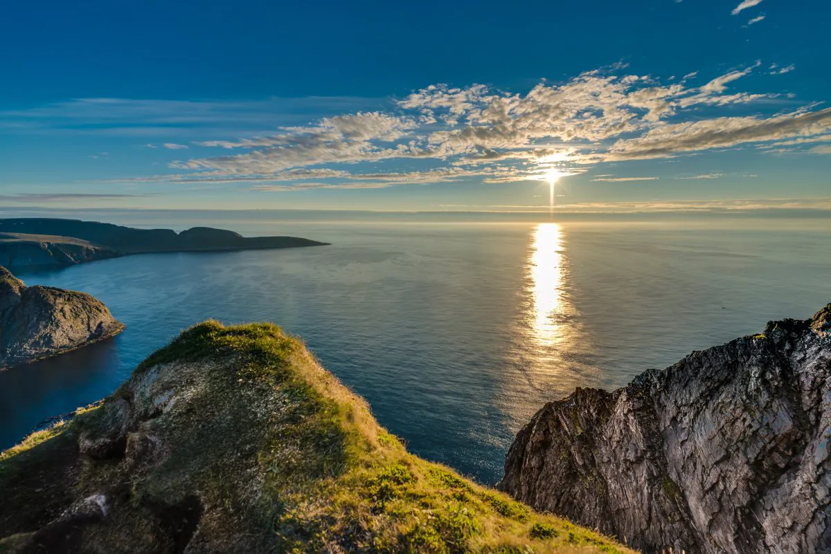 The northern coast of the island of Mageroya in Northern Norway. (Shutterstock)