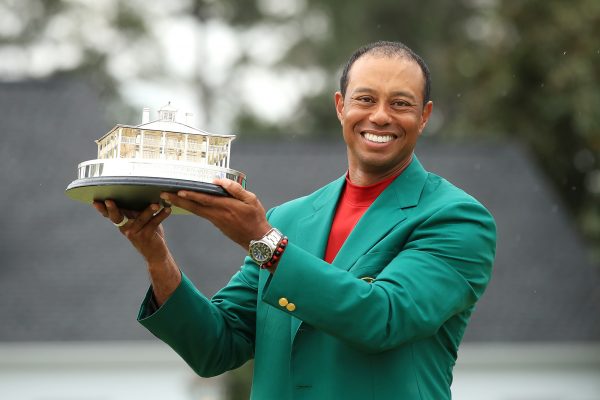 Tiger Woods Masters trophy Georgia