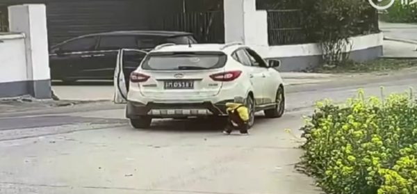 Baby car incident
