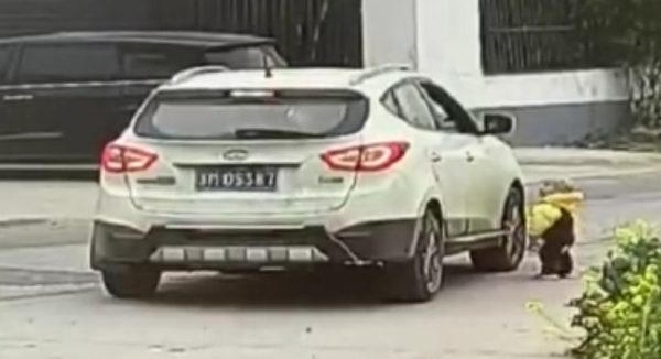 Baby car incident