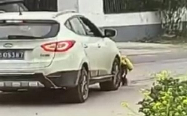Baby car incident