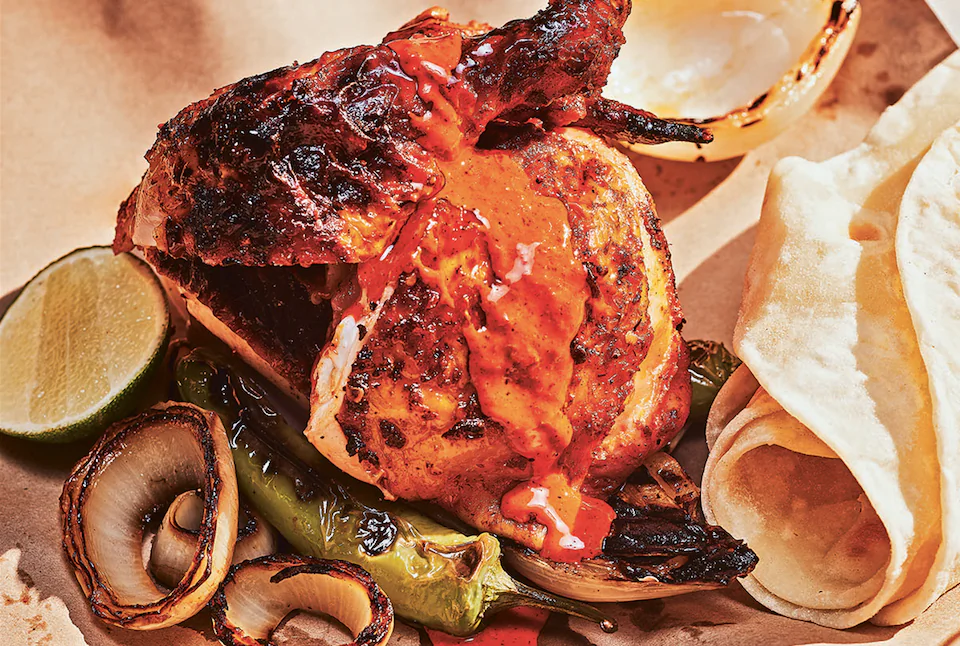 Chicken al carbón. (Johnny Autry)
