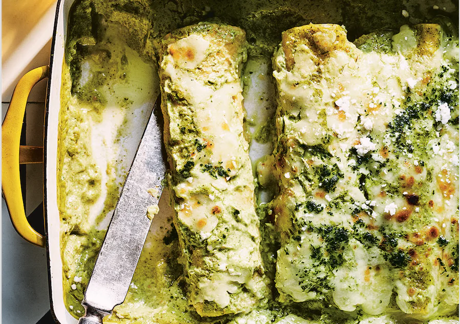 Enchiladas Suizas. (Johnny Autry)