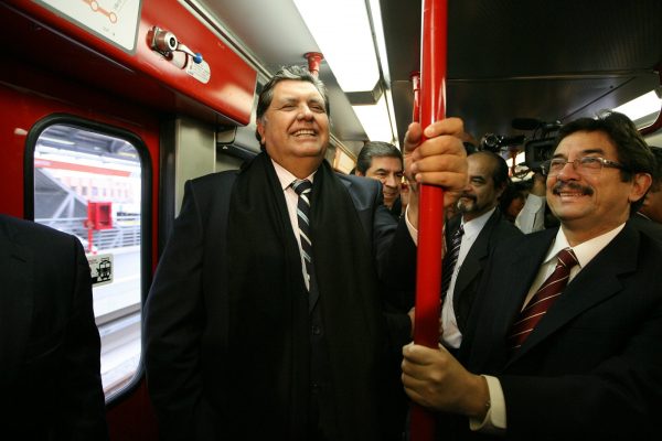 Peru President Alan Garcia