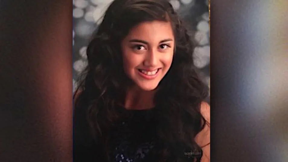 Alora Benitez, 15, was last seen in a car with her mother and an adult male, both of whom are murder suspects in an ongoing investigation, police said on April 17, 2019. (Los Angeles County Sheriffs Department)