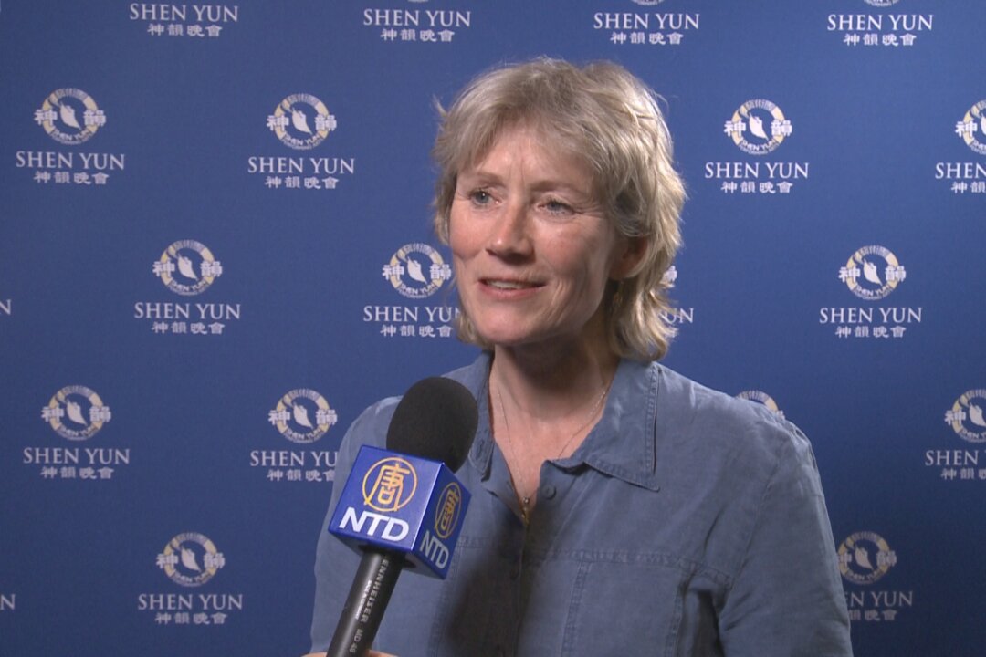 Caroline Griffiths enjoyed Shen Yun at The Lowry Salford on April 18, 2019. (NTD Television)