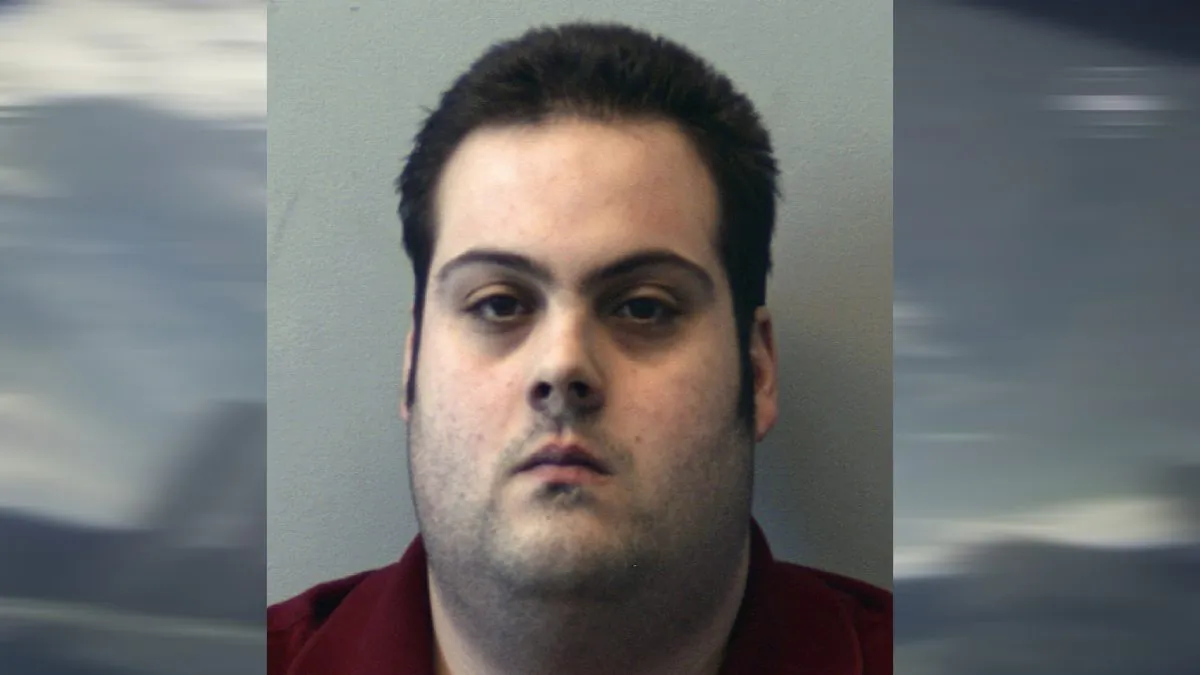 Daniel Frisiello, of Beverly, Mass., in this  booking photo released on March 1, 2018. (Beverly Police Department via AP, File)