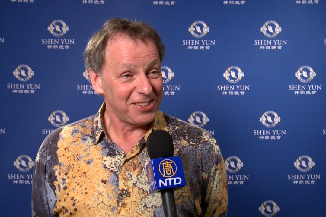 Mark Ambrose enjoyed watching Shen Yun at The Lowry Salford on April 19, 2019. (NTD Television)