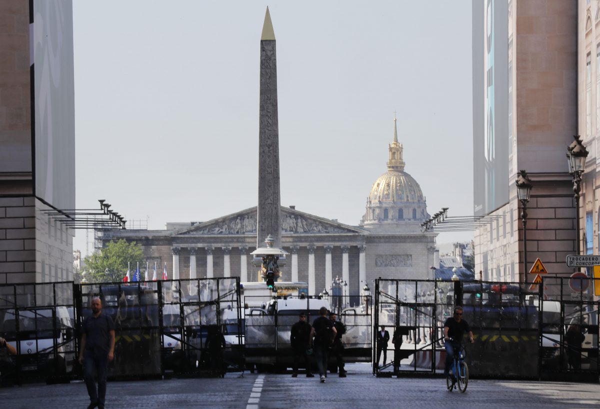 France Protests french police