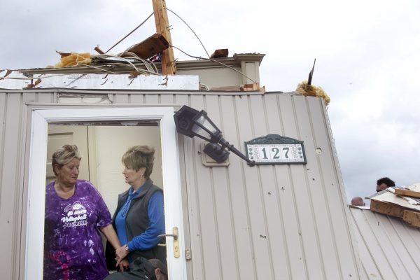 Destroyed home Mississipi tornado