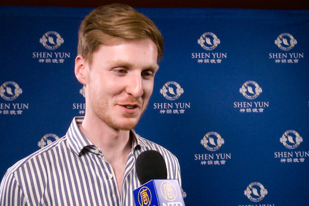 Daniel Forbes enjoyed watching the evening performance of Shen Yun at The Lowry Salford on April 20, 2019. (NTD Television)