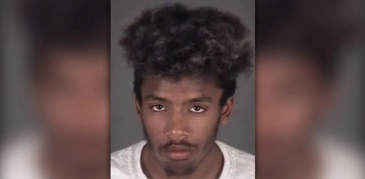 Michael Corley, 18, was arrested and charged with domestic battery after cracking an egg on top of his mother's head on April 17, 2019. (Pasco County Sheriff's Office)