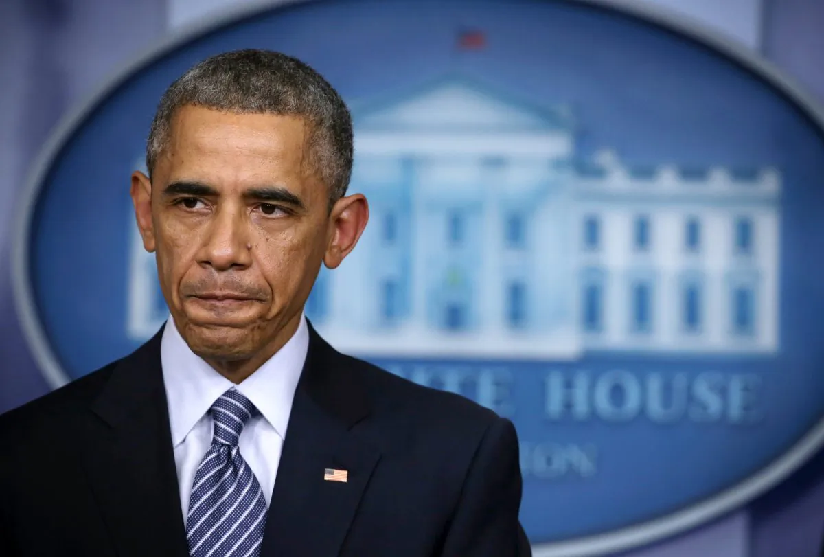 Then-President Barack Obama at the White House on Nov. 24, 2014. (Alex Wong/Getty Images)