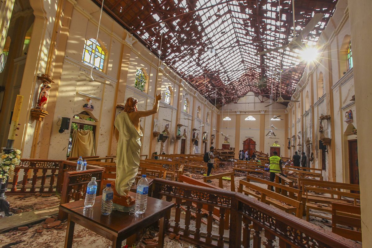 St. Sebastian's Church in Sri Lanka