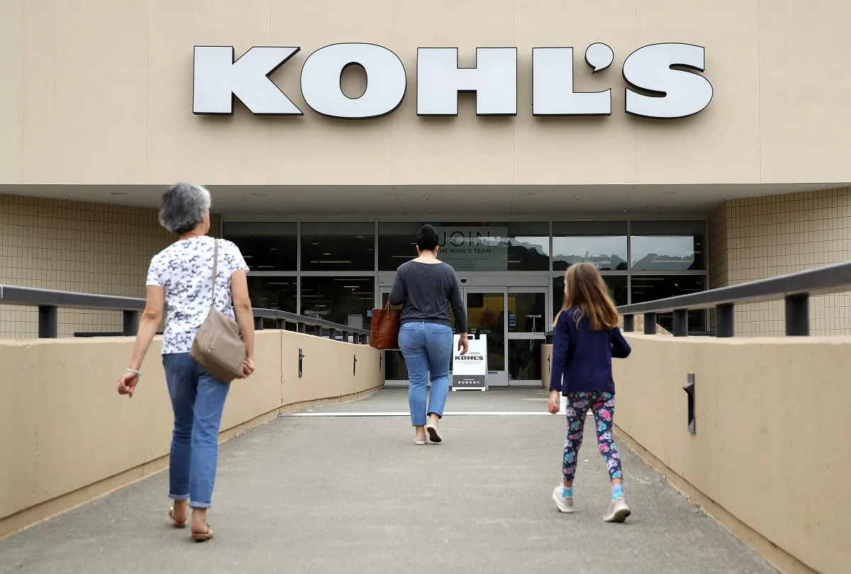 Customers enter a Kohl's store in San Rafael, Calif., on Aug. 21, 2018. (Justin Sullivan/Getty Images)