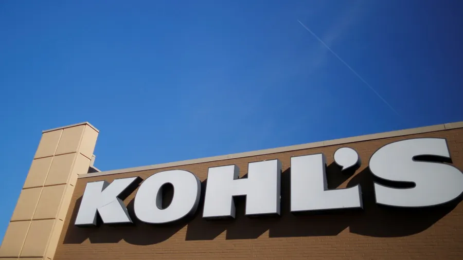 A sign marks a Kohl's store in Medford, Massachusetts, on Feb. 21, 2017. (Brian Snyder/Reuters)