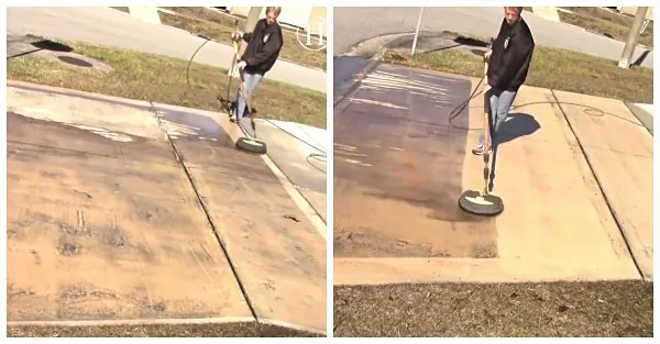 Video: Man Power-Washes Driveway, the Result Is Almost Too Satisfying to Handle