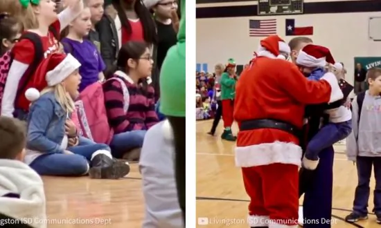 Santa Brings Marine Home