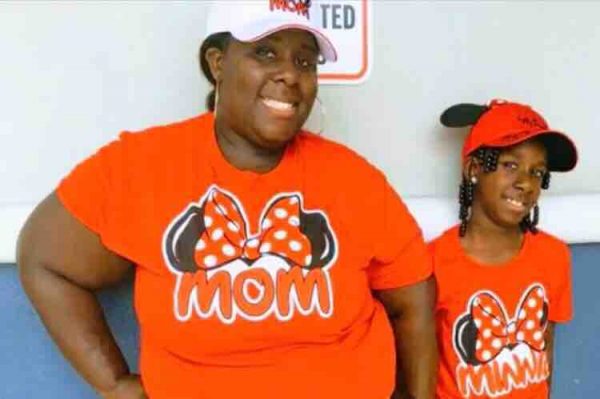 Ashley Wright and her daughter Raniya Wright