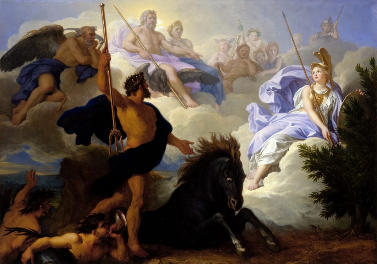 Dispute between Minerva and Neptune